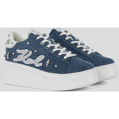 Baskets Avec Écusson Signature Anakapri Florastone, , , Taille: 35 - Karl Lagerfeld - Modalova