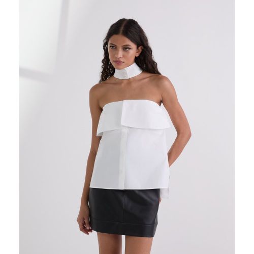 Chemise Bustier En Popeline, , , Taille: X38 - Karl Lagerfeld - Modalova