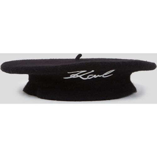 Béret En Laine K/signature, , , Taille: One size - Karl Lagerfeld - Modalova