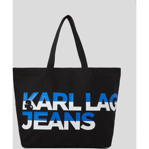 Sac Shopper En Toile Avec Logo Klj Audacieux, , , Taille: X00 - Karl Lagerfeld - Modalova