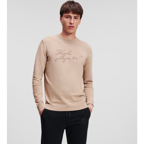 Pull À Logo En Tricot, , , Taille: L - Karl Lagerfeld - Modalova