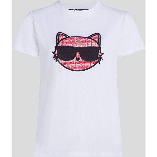 T-shirt En Bouclé K/ikonik Choupette, , , Taille: XM - Karl Lagerfeld - Modalova