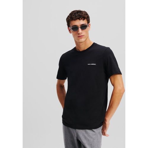 T-shirt Avec Écusson En Caoutchouc, , , Taille: XL - Karl Lagerfeld - Modalova