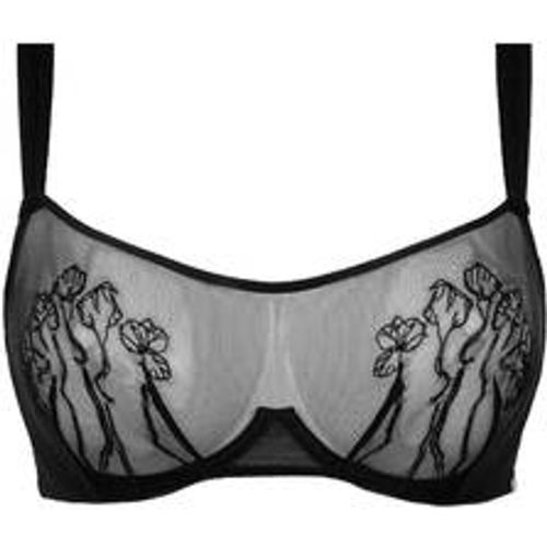 Soutien-gorge brassière armatures Sheer Flora - SCANTILLY - Modalova