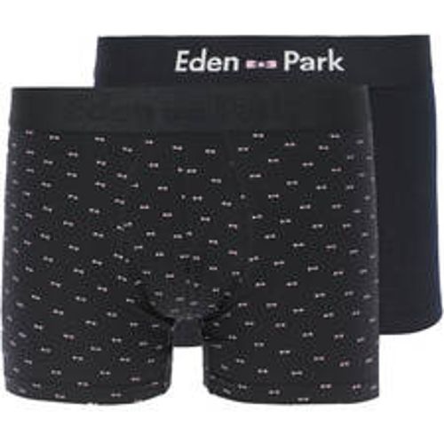 Pack de 2 boxers Homme en coton Print - EDEN PARK - Modalova