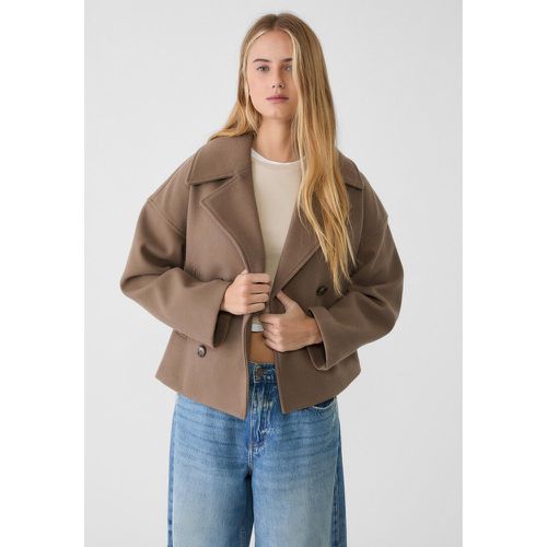 Manteau court croisé XS - Stradivarius - Modalova