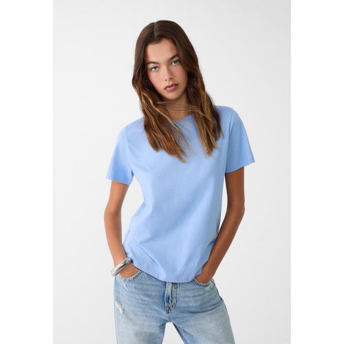 T-shirt basic manches courtes XS - Stradivarius - Modalova