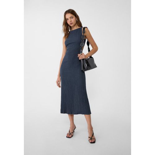 Robe midi découpée S - Stradivarius - Modalova