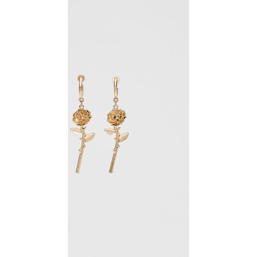 Boucles d’oreilles en forme de rose OS - Stradivarius - Modalova