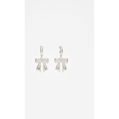 Boucles d’oreilles anneaux avec nœud OS - Stradivarius - Modalova