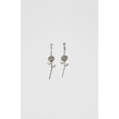 Boucles d’oreilles en forme de rose OS - Stradivarius - Modalova