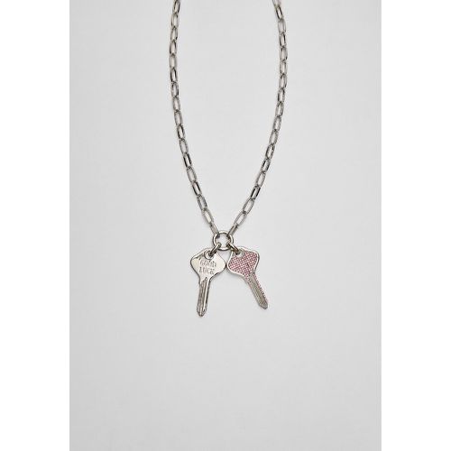 Collier clés brillants SAFSAFU OS - Stradivarius - Modalova