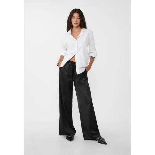 Pantalon fluide satiné XS - Stradivarius - Modalova