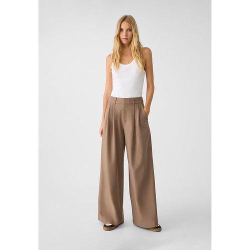 Pantalon super jambe large réglable 32 - Stradivarius - Modalova