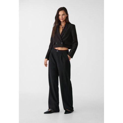 Pantalon habillé droit 32 - Stradivarius - Modalova