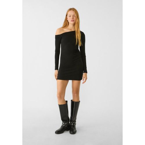 Robe courte asymétrique XS - Stradivarius - Modalova