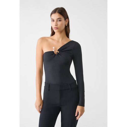 Body asymétrique avec anneau irrégulier XL - Stradivarius - Modalova