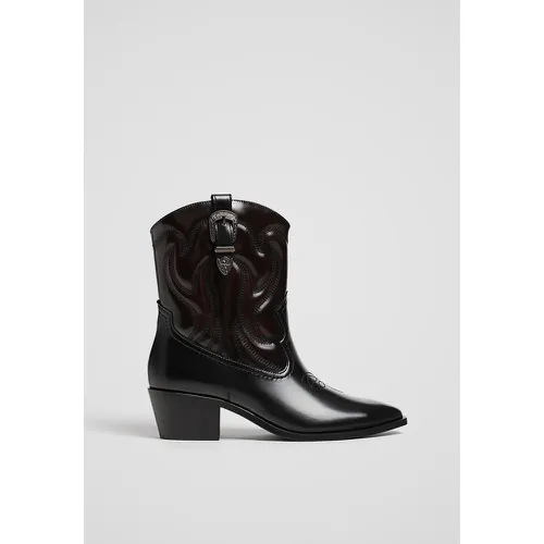 Bottines cowboy à talon 41 - Stradivarius - Modalova