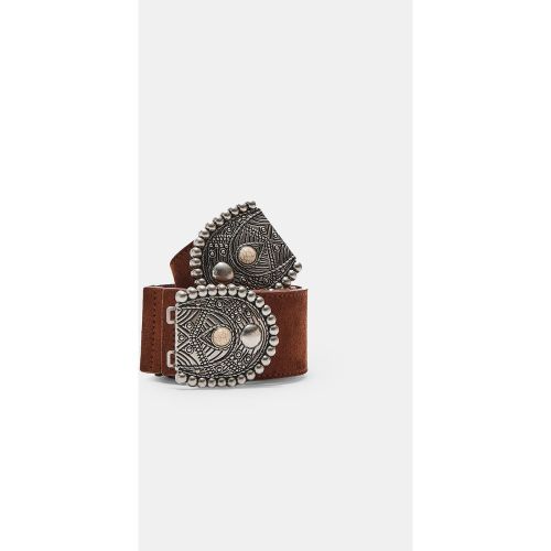 Ceinture élastique combinée à boucle S - Stradivarius - Modalova
