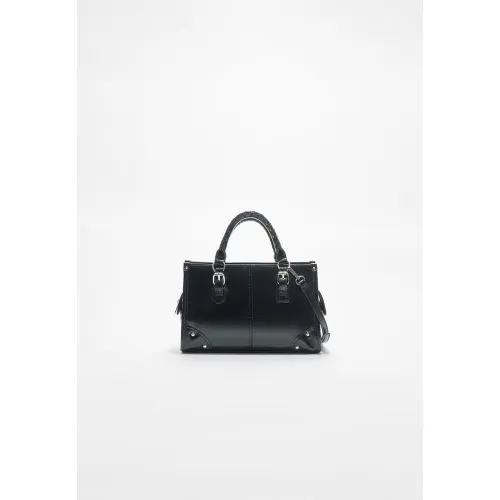Sac à bandoulière moyen format anse tressée OS - Stradivarius - Modalova