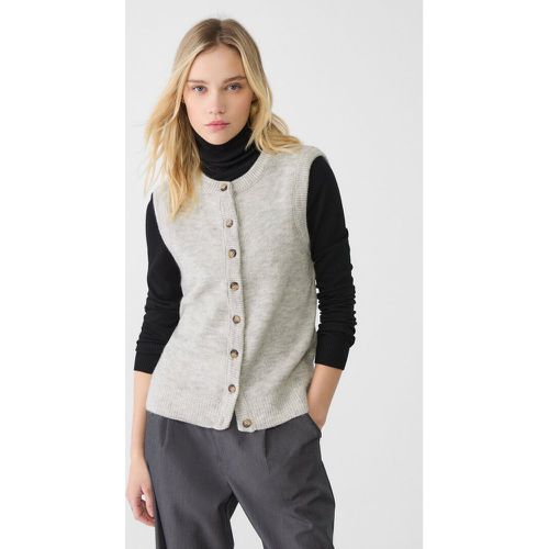 Veste sans manches en maille à boutons XS - Stradivarius - Modalova