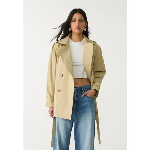 Trench regular oversize XS - Stradivarius - Modalova