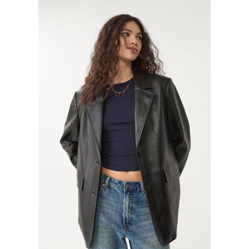 Blazer en similicuir XS - Stradivarius - Modalova