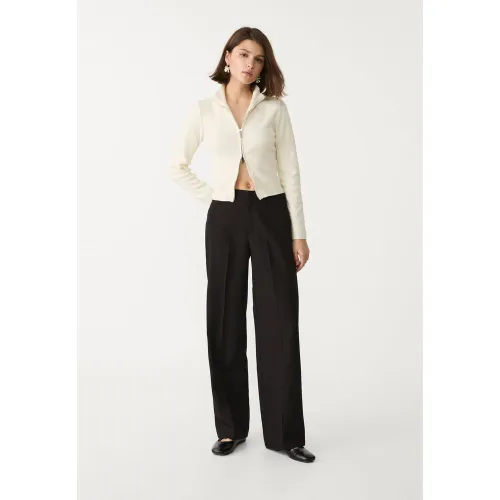 Pantalon droit habillé 32 - Stradivarius - Modalova