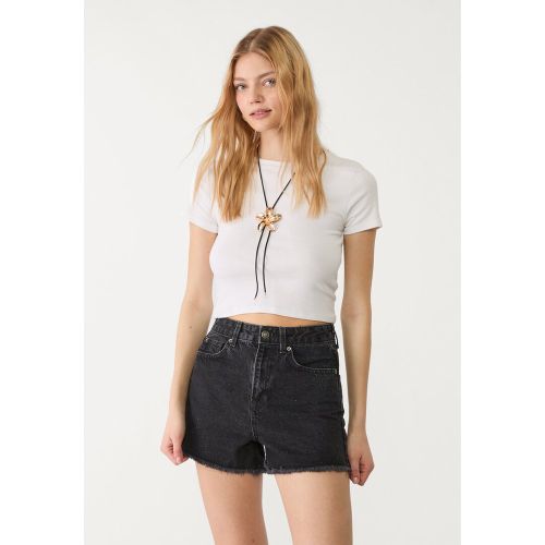 Short en jean à brillants 32 - Stradivarius - Modalova