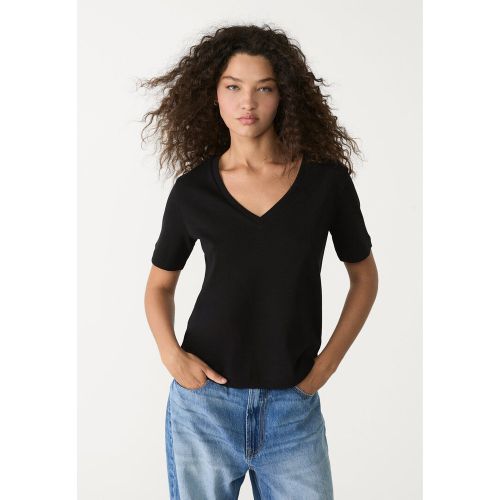 T-shirt basique regular fit heavy weight XS - Stradivarius - Modalova