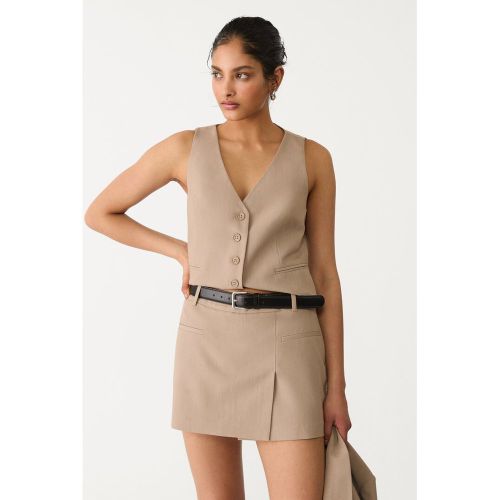 Jupe-culotte portefeuille avec ceinture XS - Stradivarius - Modalova