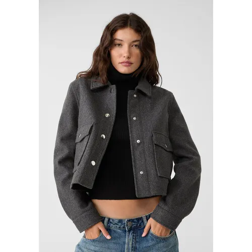 Blouson court doux XS - Stradivarius - Modalova