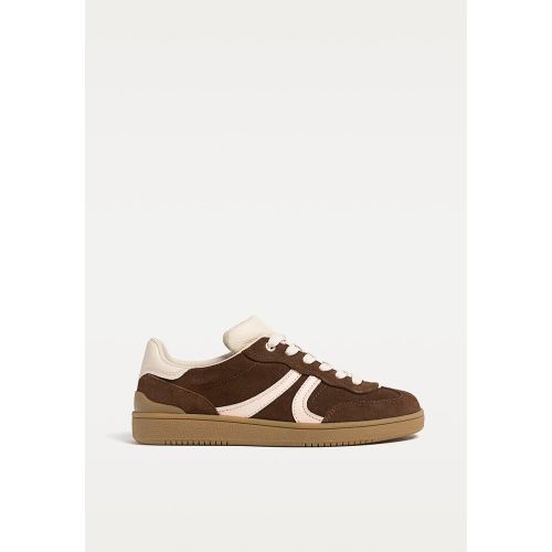Baskets casual cuir 35 - Stradivarius - Modalova