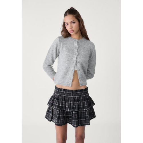 Veste à boutons en maille XS - Stradivarius - Modalova