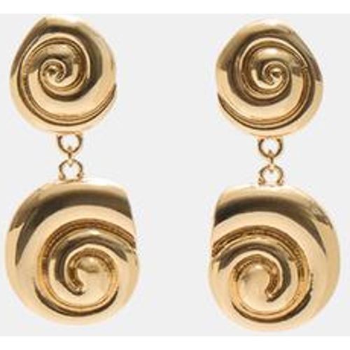 Boucle d'oreille double coquillage OS - Stradivarius - Modalova