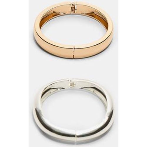 Set de 2 bracelets rigides OS - Stradivarius - Modalova