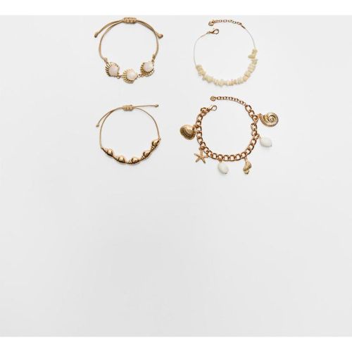 Set de 4 bracelets sous la mer OS - Stradivarius - Modalova