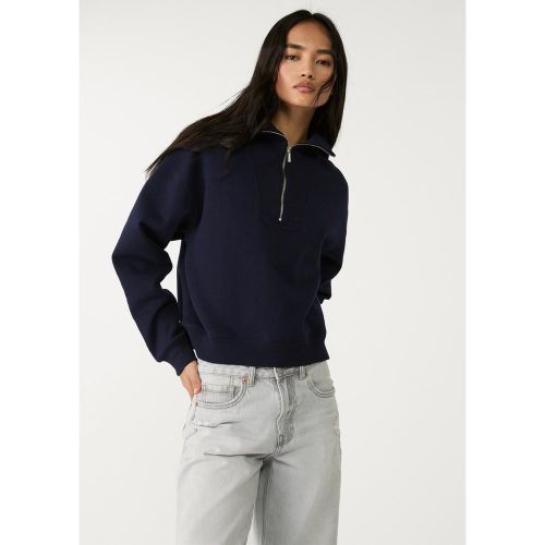 Sweat col montant fermeture Éclair XS - Stradivarius - Modalova
