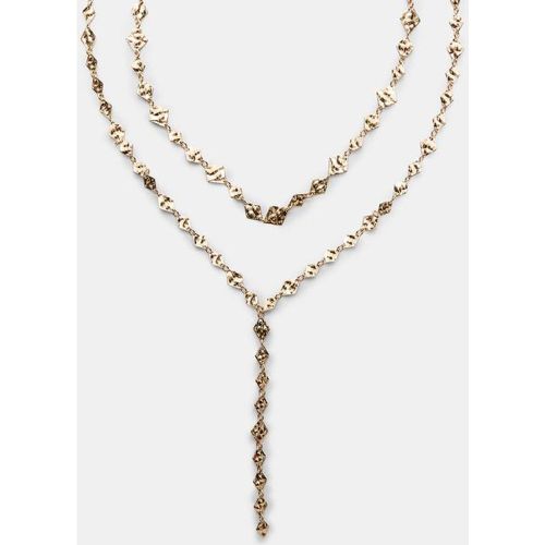 Collier lariat losanges OS - Stradivarius - Modalova