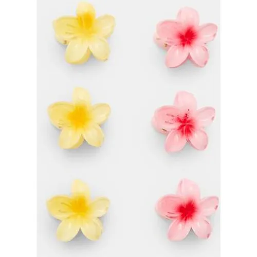 Lot de 6 mini pinces fleur OS - Stradivarius - Modalova
