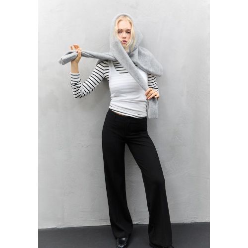 Pantalon de ville droit slim 32 - Stradivarius - Modalova