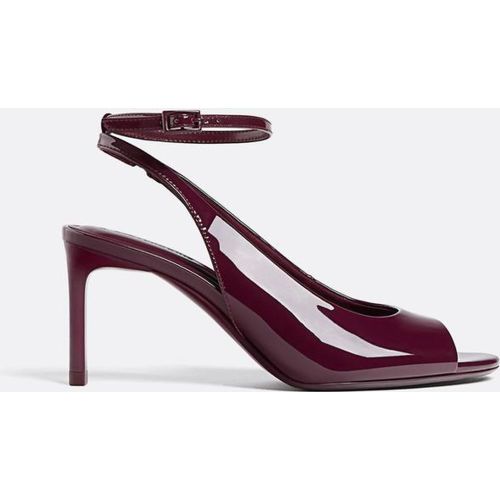 Escarpins à talon et bout ouvert 35 - Stradivarius - Modalova