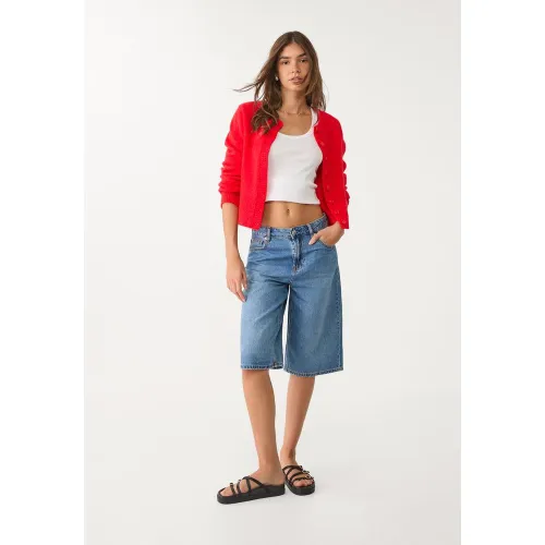 Gilet maille boutons XS - Stradivarius - Modalova