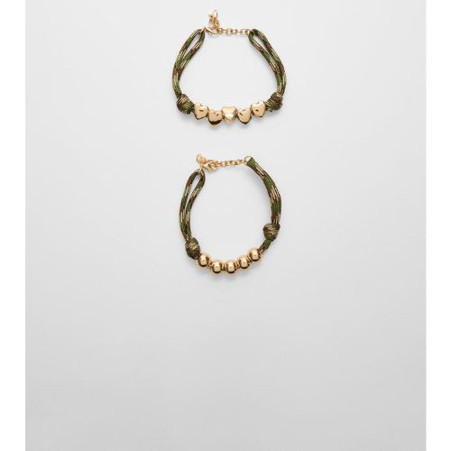 Lot de 2 bracelets corde OS - Stradivarius - Modalova