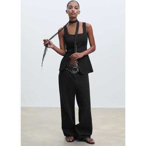 Gilet fluide texturé XS - Stradivarius - Modalova