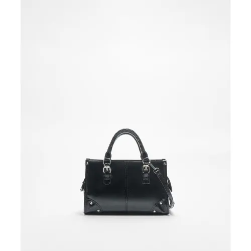 Sac à bandoulière moyen format anse tressée OS - Stradivarius - Modalova