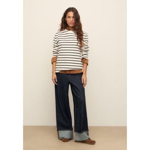Jean large détail dans le bas 32 - Stradivarius - Modalova