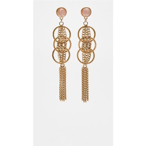 Boucles d’oreilles cascade chaîne OS - Stradivarius - Modalova