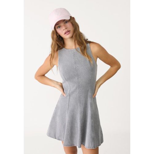 Robe courte en jean XS - Stradivarius - Modalova