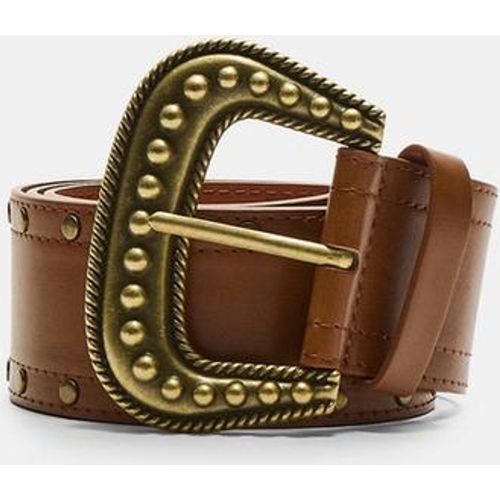 Ceinture à boucle cloutée 70 - Stradivarius - Modalova